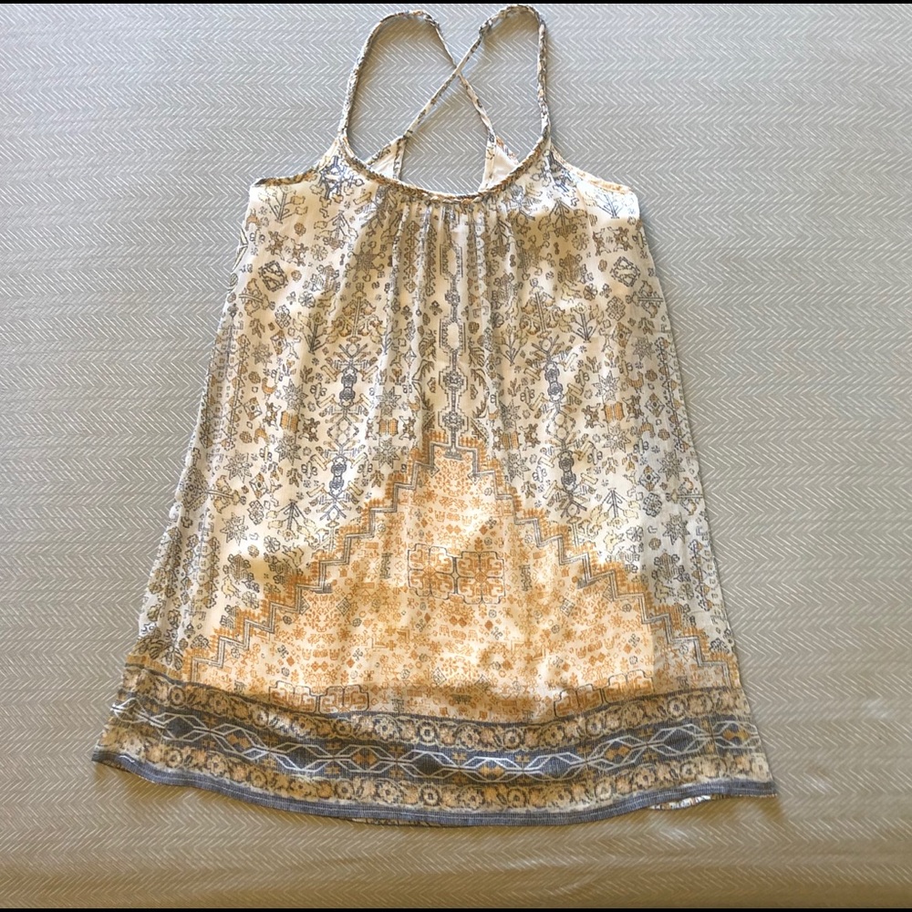🚫DONATED🚫Hollister Aztec Mini Chiffon Dress XS